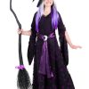 Fantasia de bruxa lua roxa para meninas – Girls Purple Moon Witch Costume
