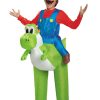 Fantasia de criança Mario Bross e Yoshi – Mario Riding Yoshi Child Costume