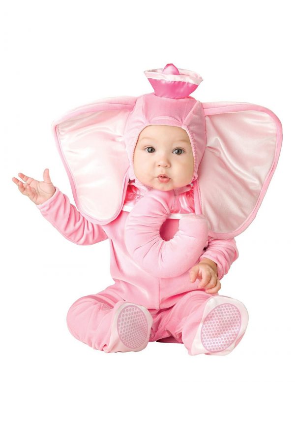 Fantasia de elefantinho cor de Rosa -Infant Pink Elephant Costume