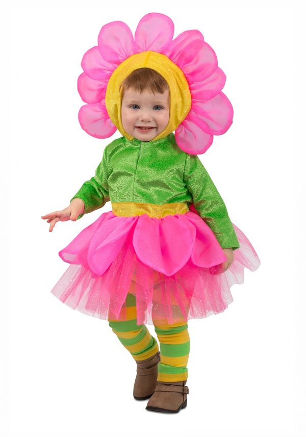 Fantasia de flor de meninas  – Toddler’s Girls Flower Costume