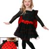 Fantasia de joaninha menina -Toddler Girl’s Sweet Ladybug Costume