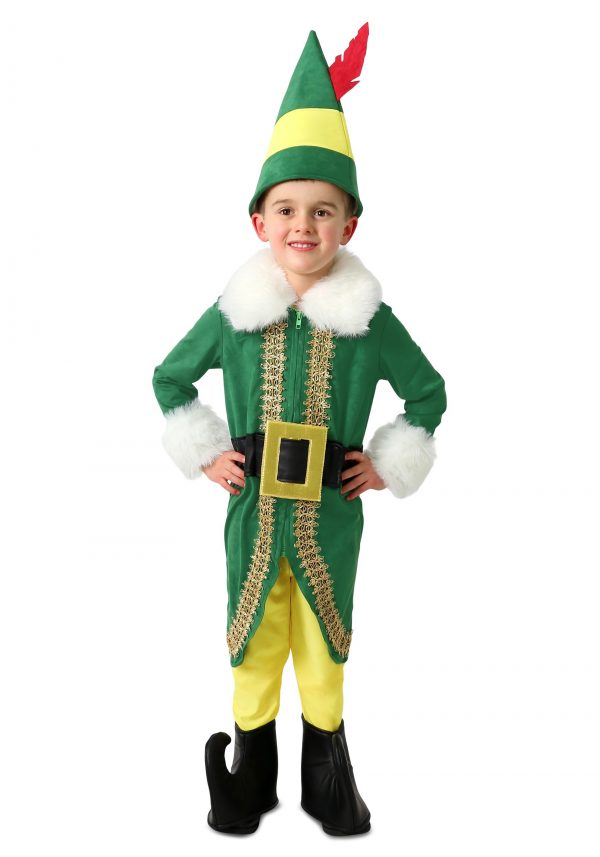 Fantasia de luxo o Elf para crianças-Buddy the Elf Deluxe Costume for Kids