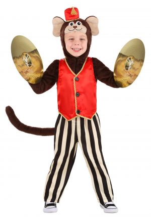 Fantasia de macaco de circo para crianças-Toddler’s Circus Monkey Costume