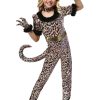 Fantasia de macacão feminino de leopardo – Girl’s Leopard Jumpsuit Costume
