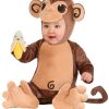 Fantasia de macaquinho para bebê – Monkey Baby Costume
