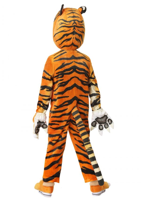 Fantasia de tigre realista para crianças – Toddler Realistic Tiger Costume