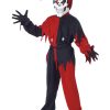 Fantasia do bobo do Mal -Kids Evil Jester Costume