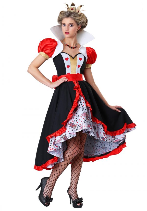 Fantasia feminina da Rainha de Copas – Flirty Queen of Hearts Women’s Costume
