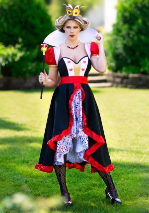 Fantasia feminina da Rainha de Copas – Flirty Queen of Hearts Women’s Costume