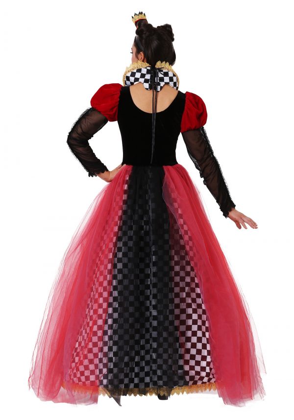 Fantasia feminina de Rainha de Copas arrebatadora – Womens Ravishing Queen of Hearts Costume