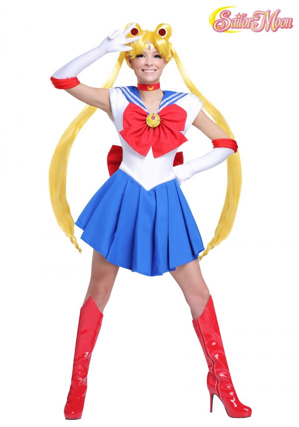 Fantasia  feminina de Sailor Moon – Sailor Moon Women’s Costume