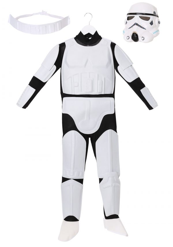 Fantasia infantil  Stormtrooper STAR WARS – Child Deluxe Stormtrooper Costume