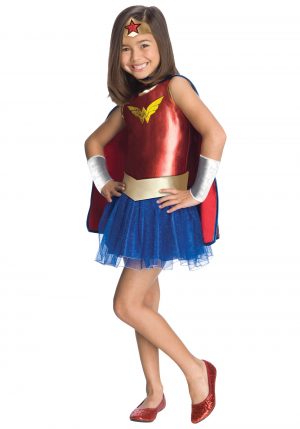 Fantasia infantil da Mulher Maravilha – Kids Wonder Woman Tutu Costume