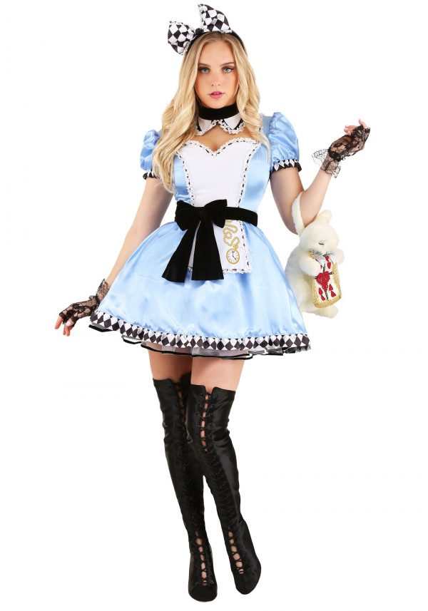 Fantasia sedutora de Alice para mulheres – Alluring Alice Costume for Women