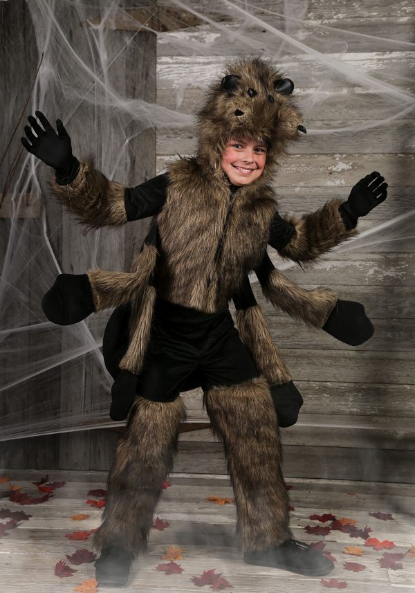 Fantasia de aranha tarântula peluda infantil – Kid’s Furry Tarantula Spider Costume