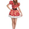 Fantasia clássica Minnie – Red Minnie Classic Adult Costume
