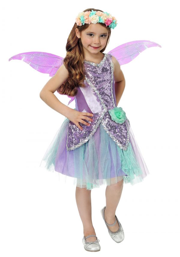 Fantasia de fadas violeta – Fun Fairy Girls Costume