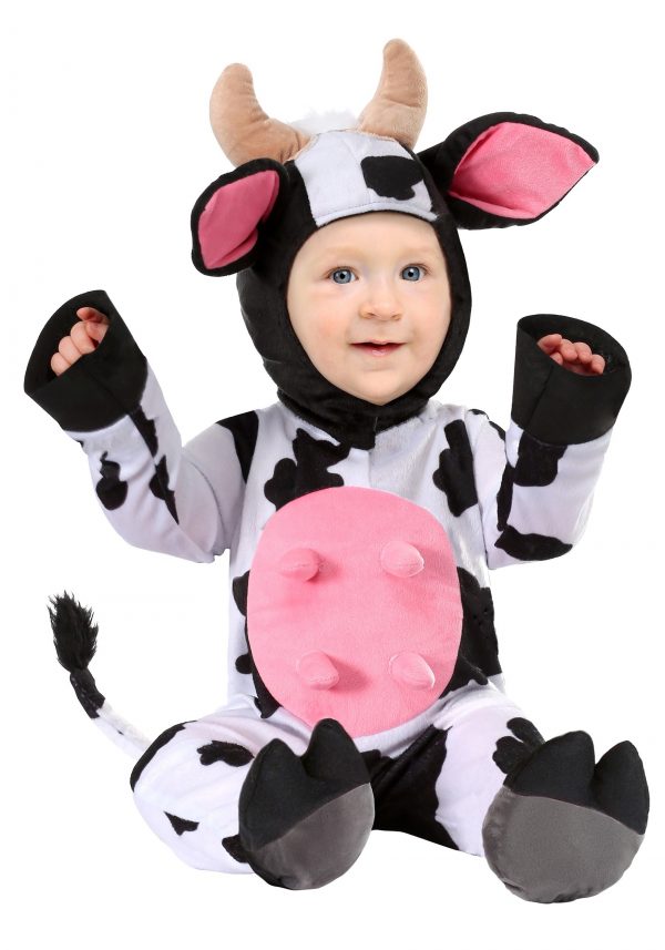 Fantasia de vaquinha feliz para bebe -Infant Happy Cow Costume