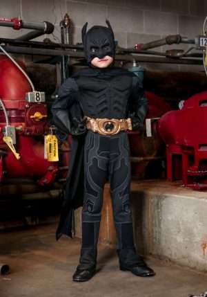 Fantasia infantil de Dark Batman – Kids Deluxe Dark Knight Batman Costume