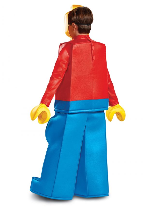 Fantasia de Lego Infantil – Lego Prestige Boys Lego Guy Costume