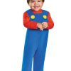 Fantasia  infantil Mario Bross -Mario Infant Costume