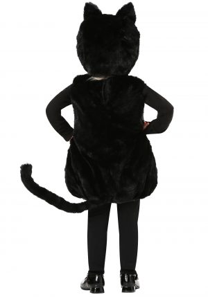 Fantasia de gatinho preto – Toddler Bubble Body Black Kitty Costume