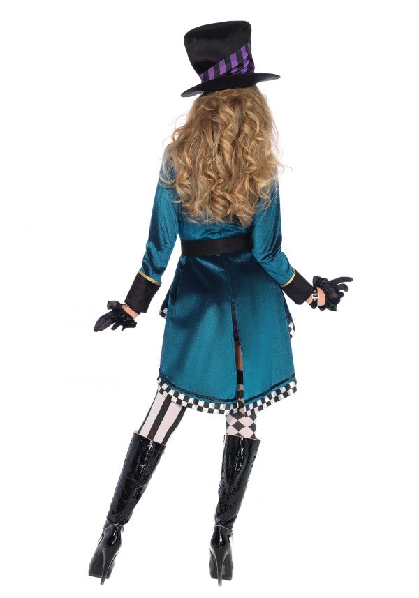 Fantasia feminina de chapeleiro encantadora – Delightful Hatter Womens Costume