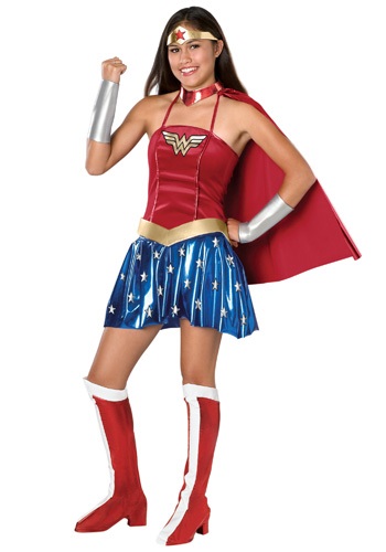 Fantasia de mulher maravilha para adolescente – Wonder Woman Teen Costume
