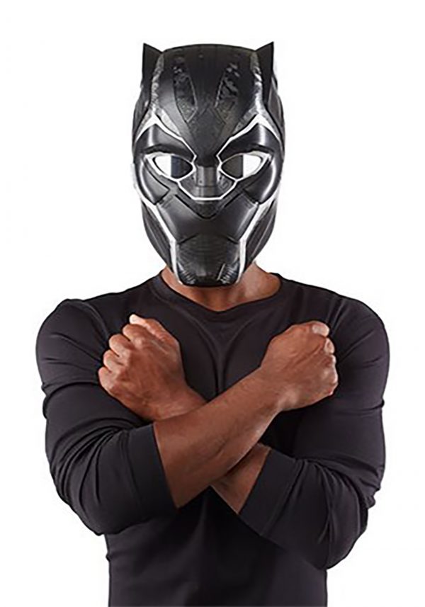 Capacete eletrônico pantera negra – Black Panther Electronic Helmet