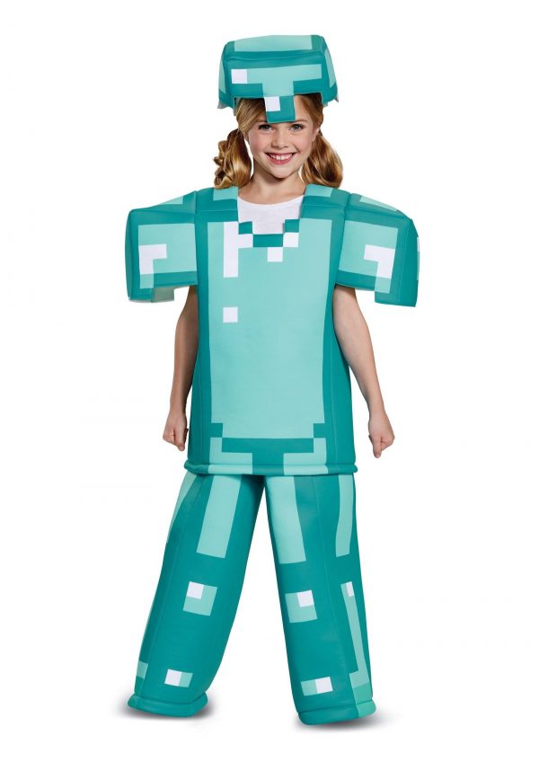 Fantasia Armadura Minecraft – Minecraft Kids Armor Costume