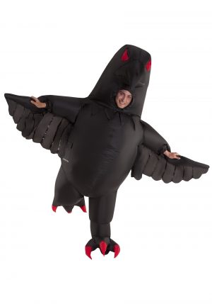 Fantasia Inflável de Corvo do Mau – Adult Inflatable Giant Evil Crow Costume