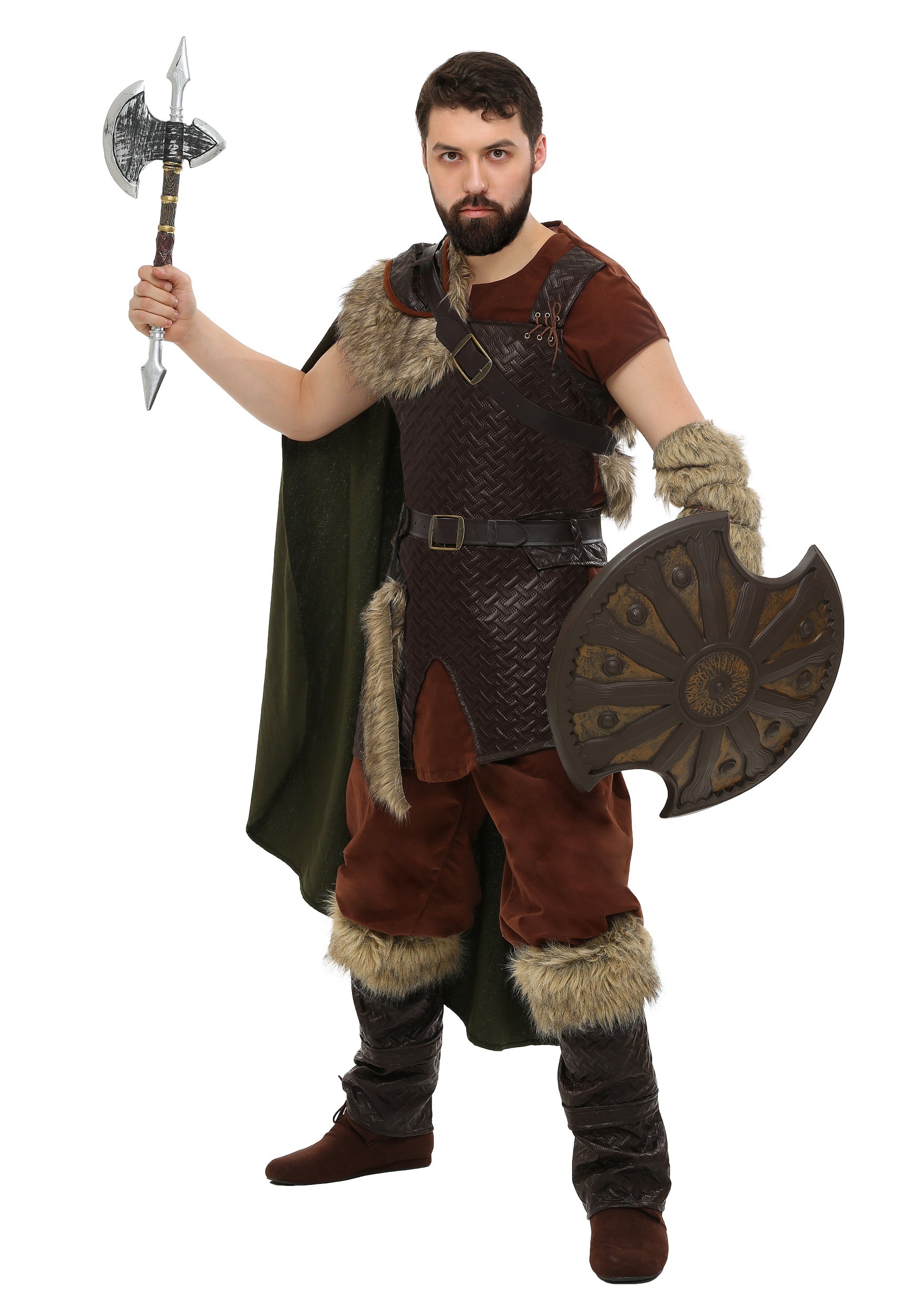 Fantasia Viking Plus Size - Plus Size Nordic Viking Costume