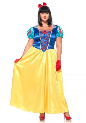 Fantasia de Branca de Neve Plus Size – Plus Size Classic Snow White Costume
