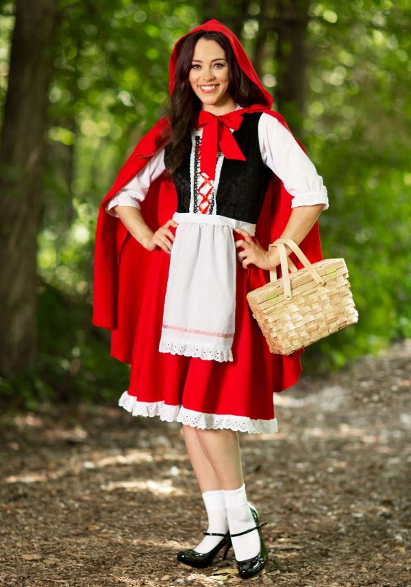Fantasia de Chapeuzinho Vermelho Plus Size – Plus Size Little Red Riding Hood Costume