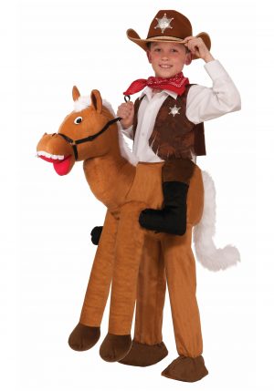 Fantasia de Criança montada no cavalo – Child Ride-A-Horse Costume