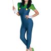 Fantasia de Luigi feminina – Women’s Deluxe Luigi Costume