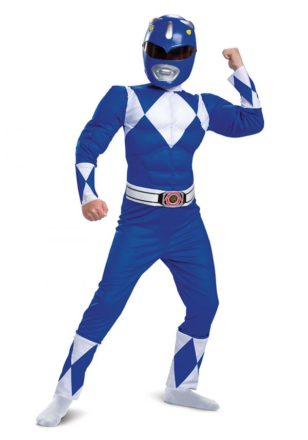 Fantasia de Power Rangers Azul – Power Rangers Boys Blue Ranger Costume