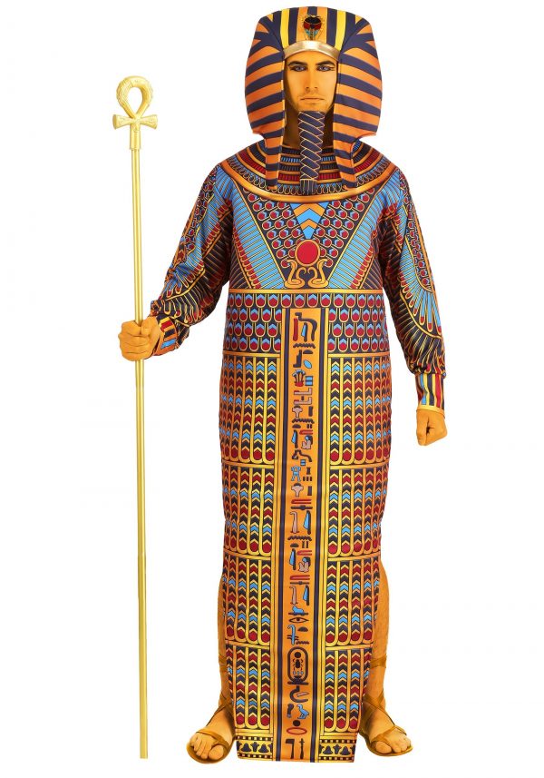 Fantasia de Sarcófago para adultos-Adults King Tut Sarcophagus Costume