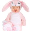 Fantasia de bebê coelhinho rosa – Fluffy Pink Bunny Baby Costume