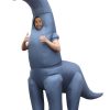 Fantasia de brontossauro inflável para adultos – Adult’s Giant Inflatable Brontosaurus Costume