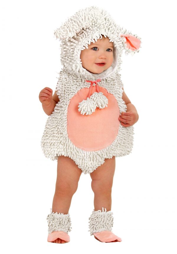 Fantasia de cordeiro para bebe – Baby Lamb Costume