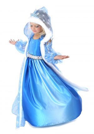 Fantasia de criança  a princesa de inverno – Child Icelyn the Winter Princess Costume