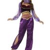 Fantasia de dançarina do ventre feminino – Women’s Purple Belly Dancer Costume