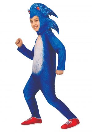 Fantasia de filme de luxo de Sonic – Sonic The Hedgehog Deluxe Movie Costume for Boys