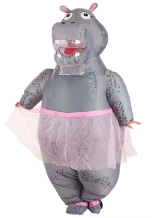 Fantasia de hipopótamo inflável para adultos – Inflatable Hippo Costume for Adults