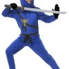 Fantasia de mestre Ninja Azul – Child Blue Ninja Master Costume