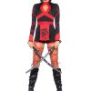 Fantasia de ninja feminino Sexy – Women’s Dragon Ninja Costume