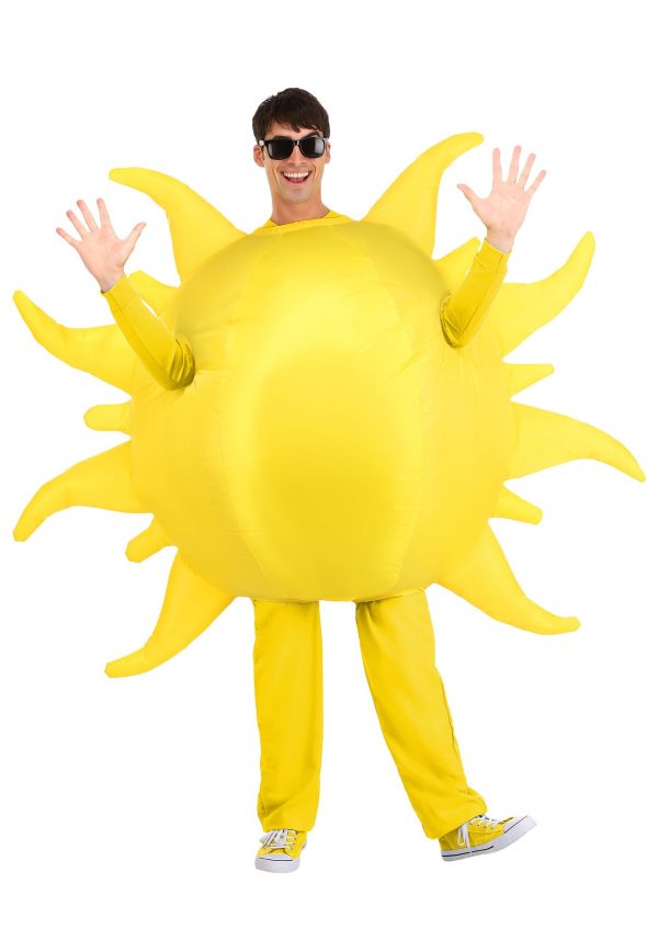 Fantasia de sol inflável para adultos – Inflatable Sun Costume for Adults