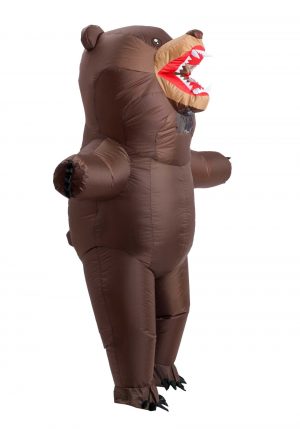 Fantasia de urso inflável para adultos – Inflatable Bear Costume fro Adults