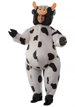 Fantasia de vaca inflável para adultos – Inflatable Cow Costume for Adults